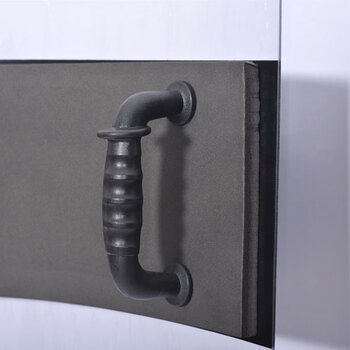 冰禹 BYaf-07 防暴盾牌 保安手持式 透明式PC盾牌 手持盾牌 防护盾牌加强3.5厚度 方形防爆盾