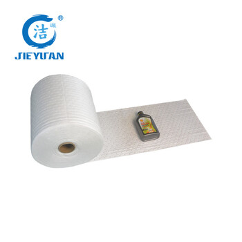 新络（XINLUO）OR23845X压点吸油卷 白色2MM带撕线耐磨型吸油卷38CM*45M长度上每间隔45CM做撕线经济型吸油棉卷