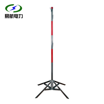 易航 安全围网支架 安全警示带支架 不锈钢伞式敦式围栏支架 定制链接