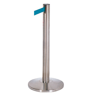 南 LG-HM 伸缩带栏杆座 砂钢 两米隔离带警戒线围栏护栏排队栏