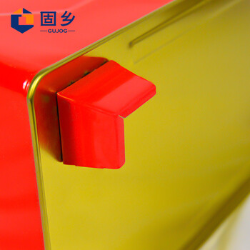 固乡灭火器箱 4KG灭火器箱子消防箱 幼儿园铁箱 【红色圆角灭火器箱可装4kg灭火器2个】