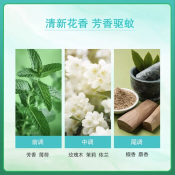 六神【防蚊喷雾】清新花香花露水180ml*1(蚊怕水 驱蚊液 舒缓 舒爽)