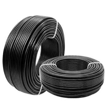 鑫辉（XINHUI）电线电缆 RVV5*6 黑色 100米 电源信号传输用国标铜芯软护套线