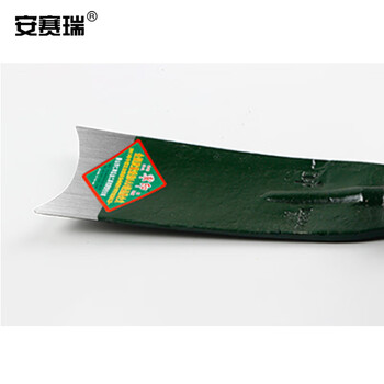 安赛瑞 锄头 开荒翻地农用除草条圆大锄头 90cm椿木长柄钢制锄头 軍印 27104