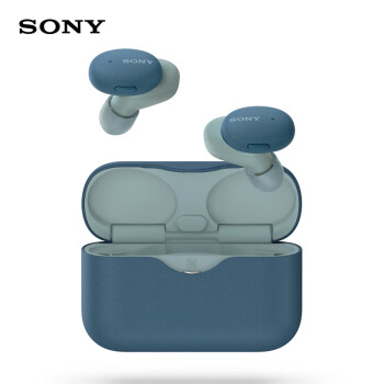 索尼（SONY）WF-H800真无线蓝牙立体声耳机 长久续航 苹果/安卓适用 蓝色