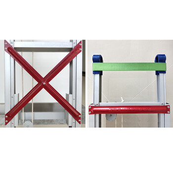 登月 伸缩升降梯 6M 多功能工程梯直梯云梯 便携消防梯单面户外单侧加厚 DYSJ-60 24668