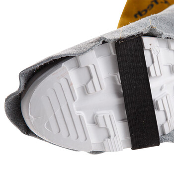 成楷科技 CKB-9300DF 电焊鞋套 防护脚套 烧焊护腿牛皮电焊脚盖