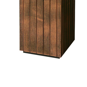 南 GPX-116 南方纤维钢垃圾桶  紫铜色 商场垃圾桶 酒店落地烟灰桶立式果皮桶商场垃圾筒