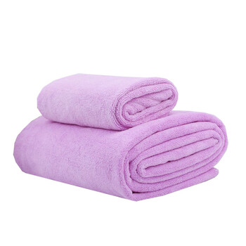 兰诗（LAUTEE）DA1078 加厚纤维毛巾定制毛巾吸水巾 蓝色 35*75cm 5条装