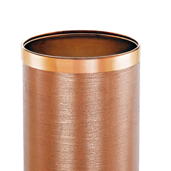 南 GPX-21 南方房间垃圾桶 树皮纹花钢板 酒店宾馆商用客房垃圾桶 居家房间桶 果皮桶