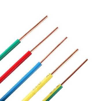 特变电工（TBEA）电线电缆 ZR/ZC-BV 2.5平方红色 100米 国标铜芯单芯单股硬线阻燃电线 家装照明插座空调线