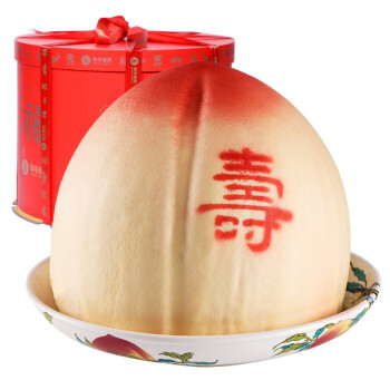 御茶膳房寿桃生日蛋糕礼盒老人生日祝寿寿桃馒头糕点点心过寿礼品传统
