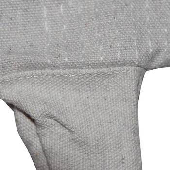 君御加长白帆布手套*1副 白色 均码