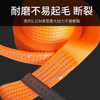 保拉(Paola) 货车紧绳器10米 卡车货物捆绑带收拉紧器捆绑器 车用加宽加厚绷带收紧带货车用的绳子带钩7085