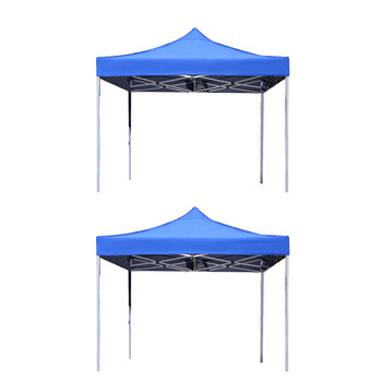 云筑 云筑2m*2m 户外雨蓬车篷折叠摆摊遮雨棚子四脚四角伸缩伞雨棚遮阳棚帐篷 企业定制