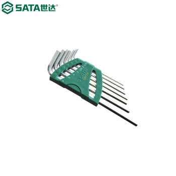 世达（SATA）09115 7件加长内六角扳手组套 09115