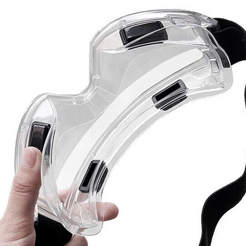 者也 全密封护目镜 透明可带近视镜 劳保防护眼镜 防尘骑行防打磨防飞溅防风沙多功能眼镜