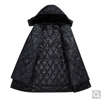 聚远 JUYUAN 1001 保安军大衣 棉大衣 加厚劳保棉袄 防寒服反光棉服 中长款(反光)