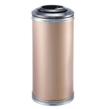 南 GPX-11A 南方座地烟灰桶 闪银香槟金钢 落地不锈钢烟缸垃圾桶酒店宾馆垃圾筒烟灰桶