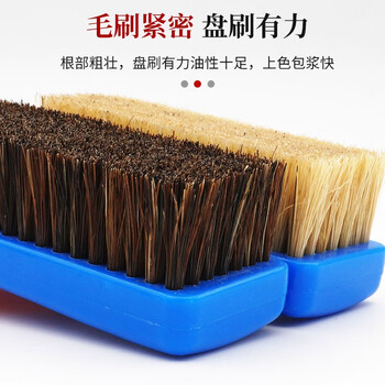 保拉(Paola) 文玩工具刷3件套 纳米刷大小金刚菩提子橄榄核桃软硬猪鬃毛刷子保养清理套装5892