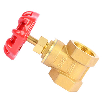 匡建仪表（CONJANT）铜截止阀 加厚黄铜 硬密封低进高出饱和蒸汽高温高压自来水阀门单向截门 DN20 