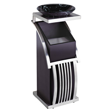 南 GPX-78C2 南方新概念烟灰桶 砂钢木身 垃圾桶 公用不锈钢垃圾箱果皮桶