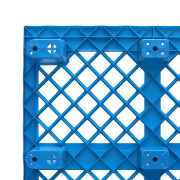 冠思尔塑料叉车托盘仓库货物托盘物流栈板防潮板 网格九脚托盘新料1000*800*140