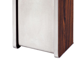 南 GPX-207B 南方金边座地烟灰桶砂钢 落地不锈钢烟缸垃圾桶酒店宾馆垃圾筒烟灰桶