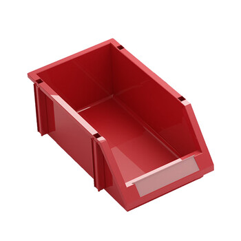 知旦600129组合式零件盒 180*120*80mm抽屉式物料盒样品盒H1红色