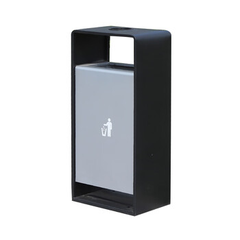  冠峰 GB-26(304不锈钢喷塑) 户外不锈钢垃圾桶定制烟灰缸高档果皮箱室外箱GNG-479