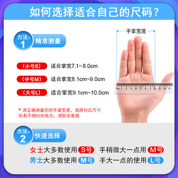 塞莫诗 一次性丁腈手套加厚型  1000只/箱 家务清洁工业科研实验NM909BL 蓝色小号S