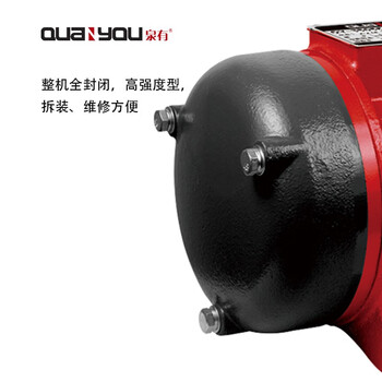 泉有（quanyou）混凝土振动器（插入式） QY-3504S （380V附着式）混凝土水泥板振动器水泥振动器1.5kw