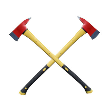 冰禹 BYaf-546 消防斧头 太平斧破拆尖斧 消防斧套 斧子消防器材 美式包塑柄尖斧