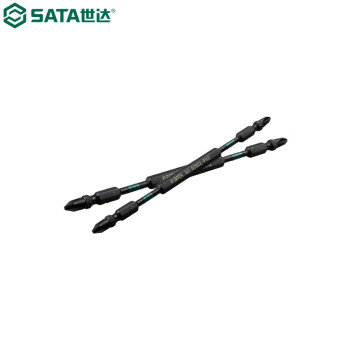 世达（SATA）59821 10件套6.3MM系列150MM长抗冲击双头旋具头 #1/#1