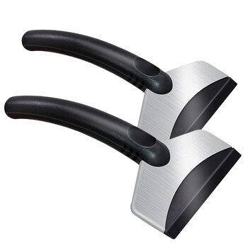 兰诗（LAUTEE）CD-4004 不锈钢除雪铲 户外冰霜除雪铲子 车用冬季冰铲刮雪板 单个装