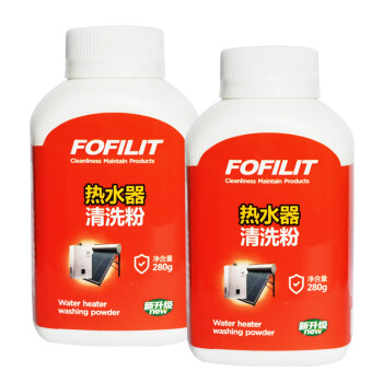 芳菲丽特（FOFILIT）F-8028 热水器清洗粉 280g*2瓶