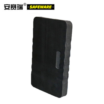安赛瑞 工业护膝跪垫 工厂设备检修维修加厚垫子 2个装 黑色 13835