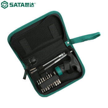 世达（SATA）09341 24件T形柄棘轮螺丝批组套