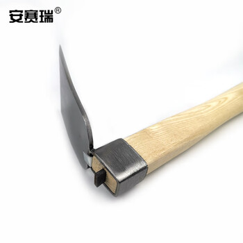 安赛瑞 锄头 园林农用种菜刨土挖土松土铲 花园阳台种植园艺工具 长约37cm 530185