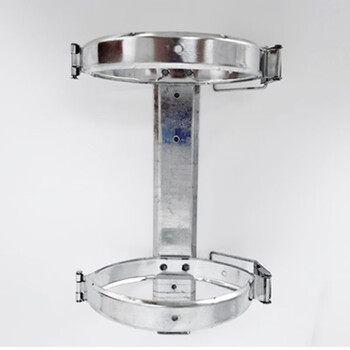 鑫迅博灭火器车用塑料挂架2kg3kg4kg5kg8kg铁制挂钩固定支架消防器材配件镀锌架3kg铁质挂架