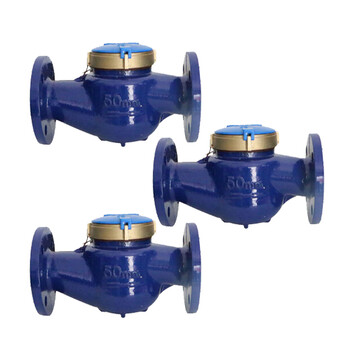 聚远 JUYUAN 1001 旋翼式 法兰机械水表 自来水表 LXS-50冷热水表 DN50mm 一个价