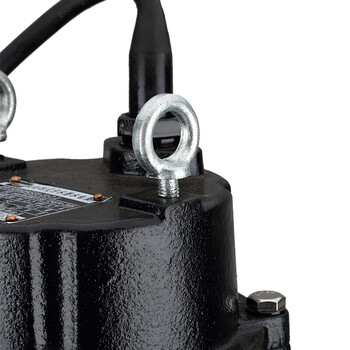 鸣固 防汛专用 大流量抽水泵 排污泵切割式潜水泵带绞刀泥浆泵 三相2200W/380V2寸口污水切割泵