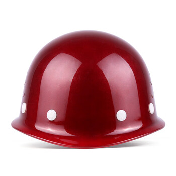 星工（XINGGONG）透气款安全帽工程工地建筑施工劳保防砸领导电工安全头盔按键定制款 闪红色XGA-1T