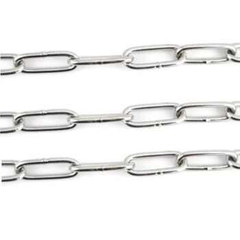 海斯迪克 304不锈钢链条 防盗链直径4mm长5米  HK-357