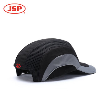 洁适比（JSP）HardCap A1+  舒适型运动安全帽（黑灰） 1顶