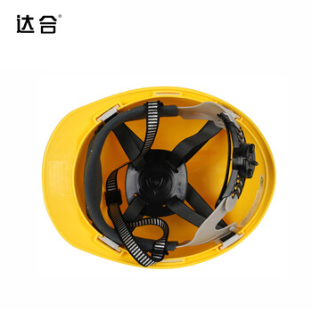 达合 ZGHN-V V型ABS安全帽 防砸抗冲击安全帽 黄色【中国华能集团定制】【执行新标准GB2811-2019】