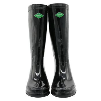 双安 BX005（S）耐酸碱长筒靴 防腐蚀防化学品橡胶靴 高筒36cm耐磨防滑雨靴 39码