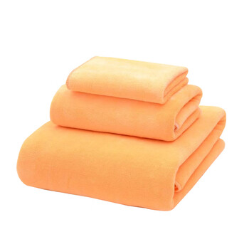 兰诗（LAUTEE）DA1079 加厚纤维毛巾定制毛巾吸水巾 咖啡色 30*60cm 10条装