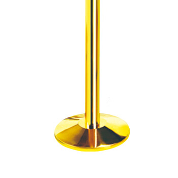 南 LG-S3 伸缩带栏杆座 镜金  银行隔离带警戒线围栏护栏排队栏