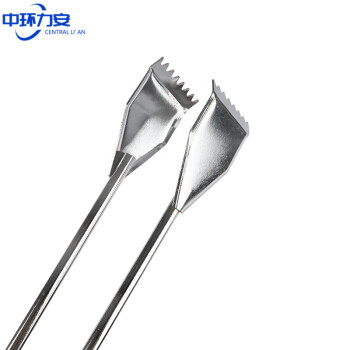 中环力安【不锈钢电镀78cm带胶套】环卫工捡垃圾碳夹加长不锈钢拾物器